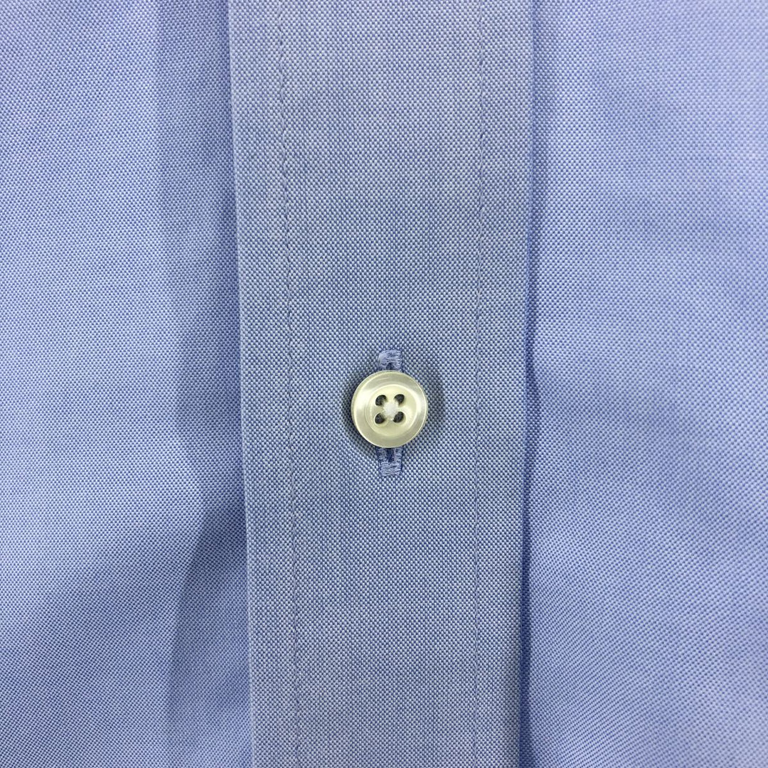 Brooks Brothers 346 long sleeve button-down shirt, men's size XL cotton Blue type light blue Vintage Second Hand