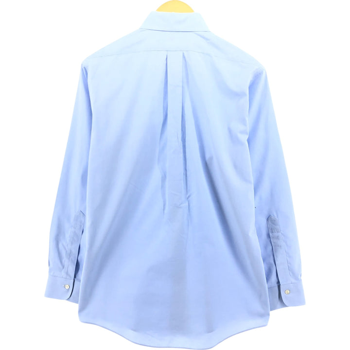 Brooks Brothers Est.1818 Long Sleeve Button Down Shirt, Men's M Size cotton Blue type light blue Vintage Second Hand