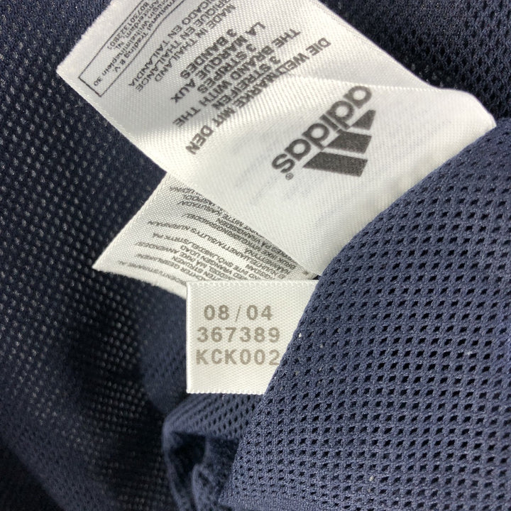 00'S Adidas Back Logo Windbreaker Men's Size L polyester navy blue type Vintage Second Hand