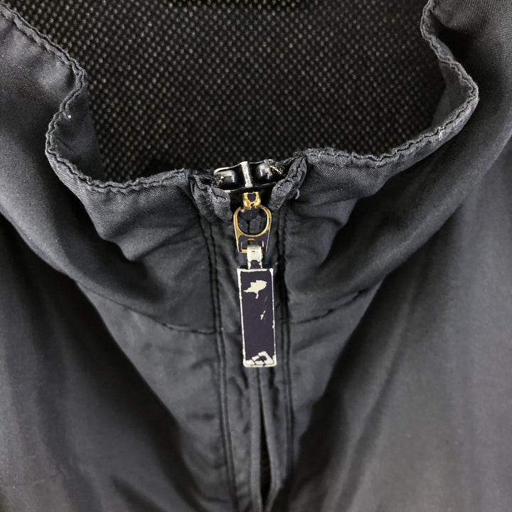 00'S Adidas Back Logo Windbreaker Men's Size L polyester navy blue type Vintage Second Hand