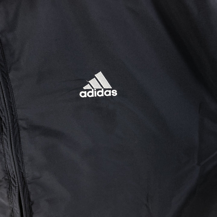 00'S Adidas Back Logo Windbreaker Men's Size L polyester navy blue type Vintage Second Hand