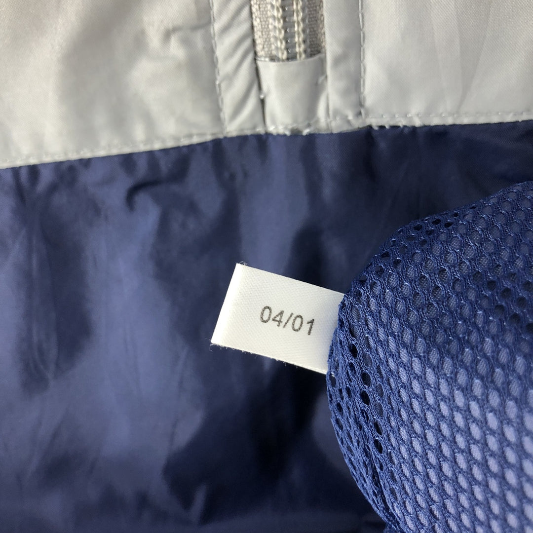 00'S Adidas Anorak Jacket Men's Size L Nylon gray type Vintage Second Hand