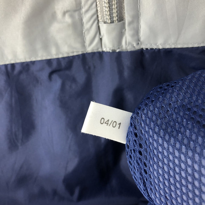 00'S Adidas Anorak Jacket Men's Size L Nylon gray type Vintage Second Hand