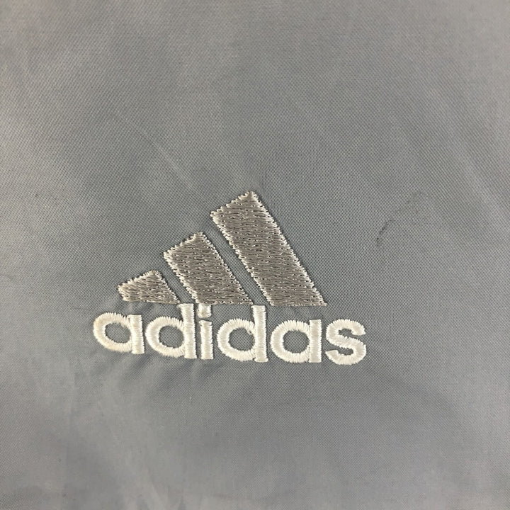 00'S Adidas Anorak Jacket Men's Size L Nylon gray type Vintage Second Hand