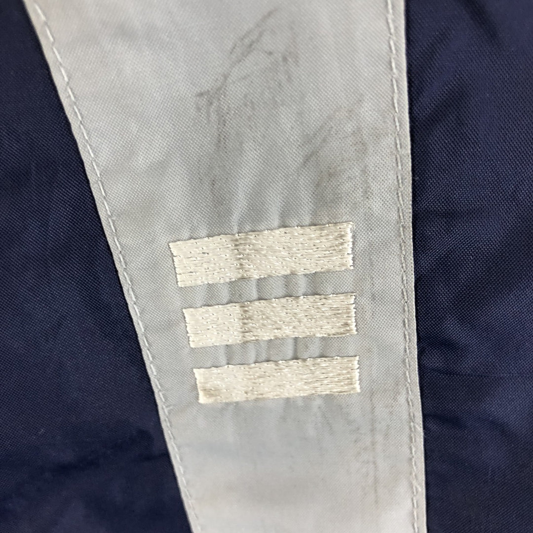 00'S Adidas Anorak Jacket Men's Size L Nylon gray type Vintage Second Hand