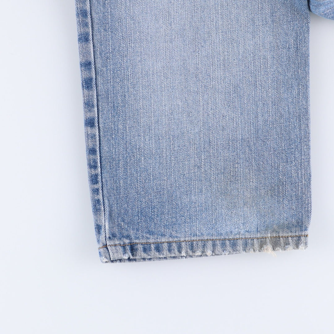 Ralph Lauren POLO JEANS COMPANY SATURDAY JEAN Straight denim pants for women, equivalent to XL (w30) cotton blue type Vintage Second Hand