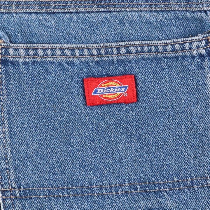 90'S Dickies denim painter pants men's w31 vintage unclear blue type Vintage Second Hand
