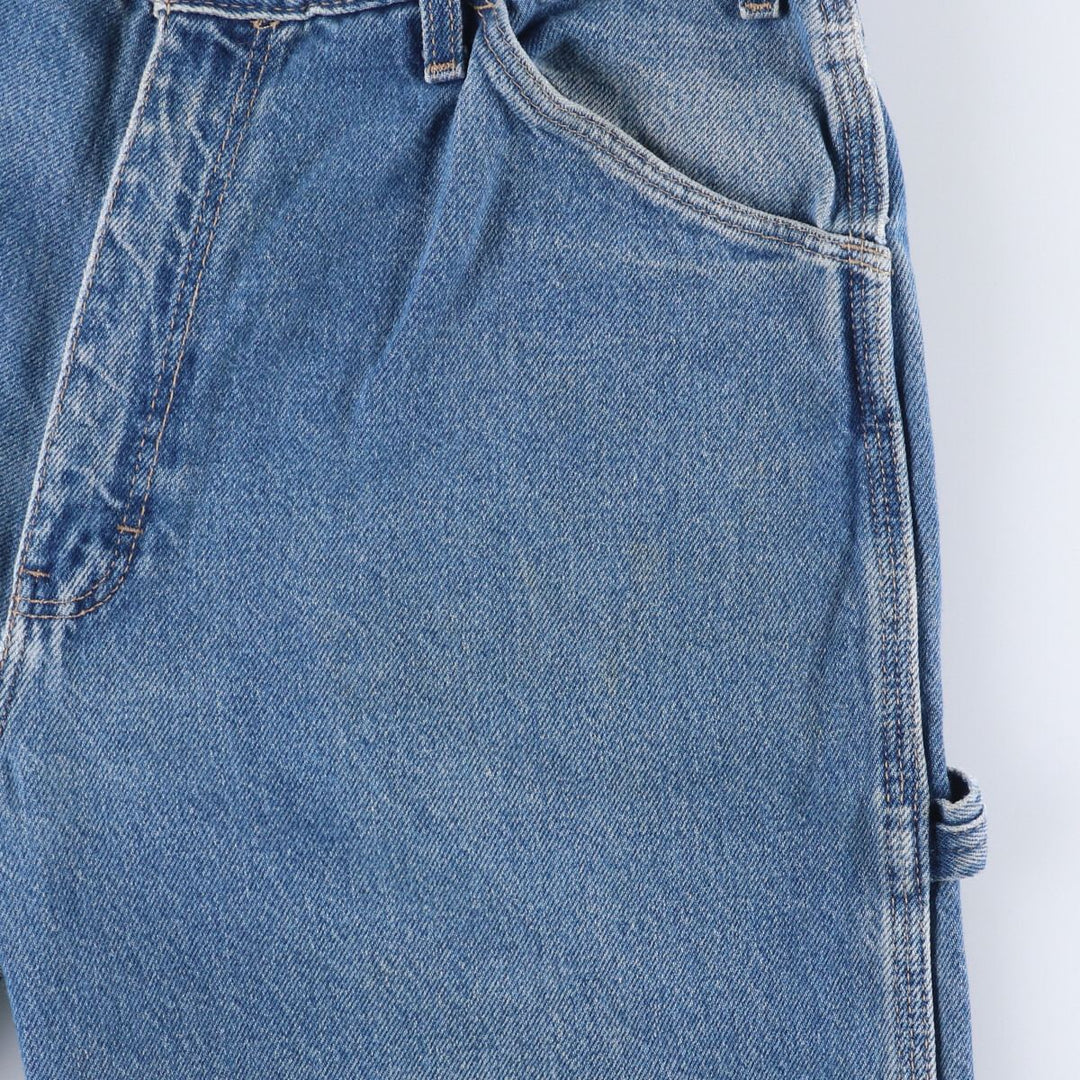 90'S Dickies denim painter pants men's w31 vintage unclear blue type Vintage Second Hand