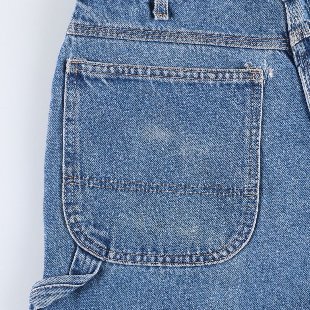 90'S Dickies denim painter pants men's w31 vintage unclear blue type Vintage Second Hand