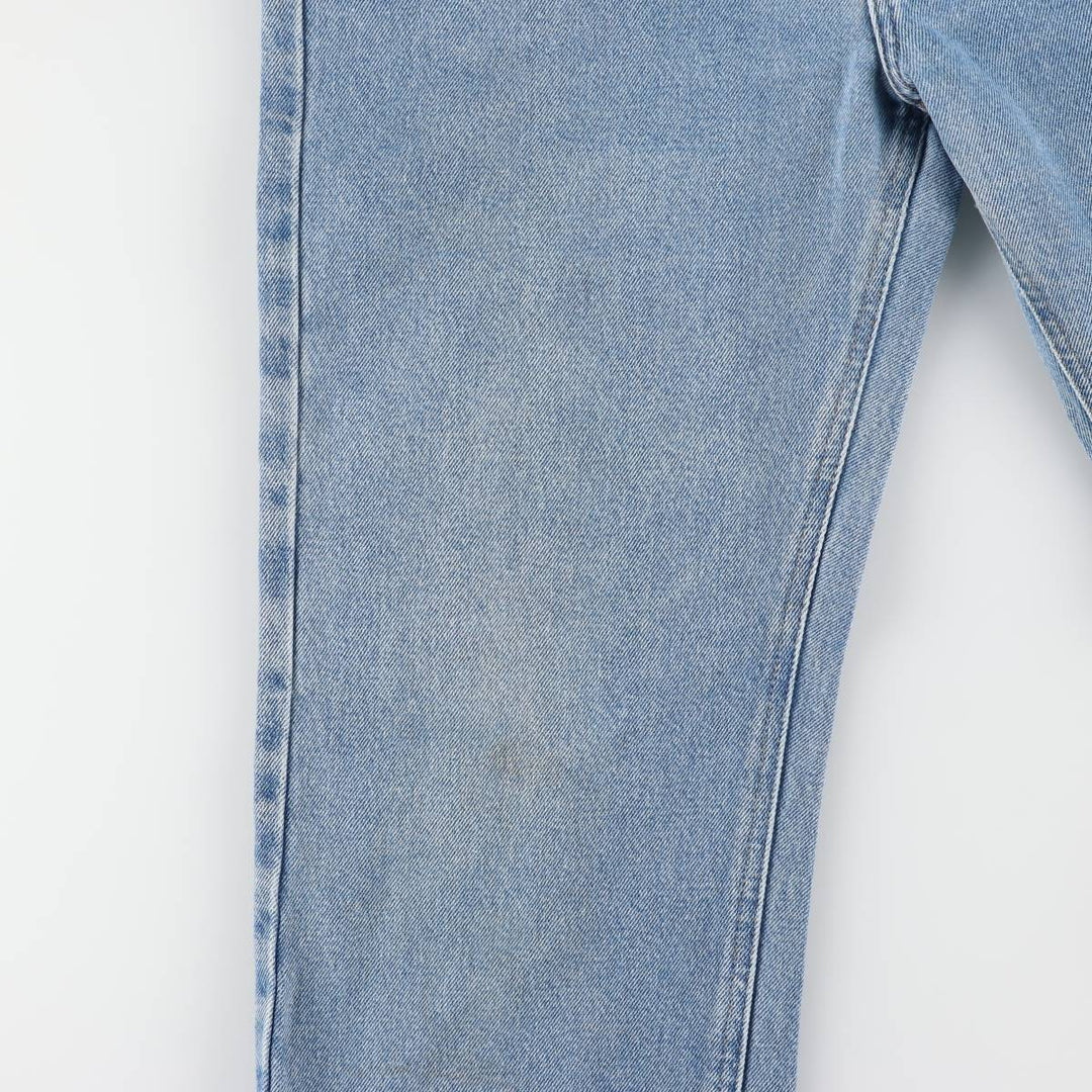 Carhartt Traditional FIT Tapered Denim Pants Men's W34 cotton blue type Vintage Second Hand
