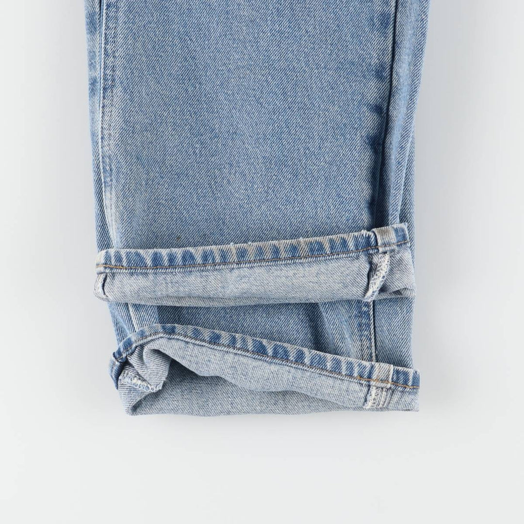 Carhartt Traditional FIT Tapered Denim Pants Men's W34 cotton blue type Vintage Second Hand