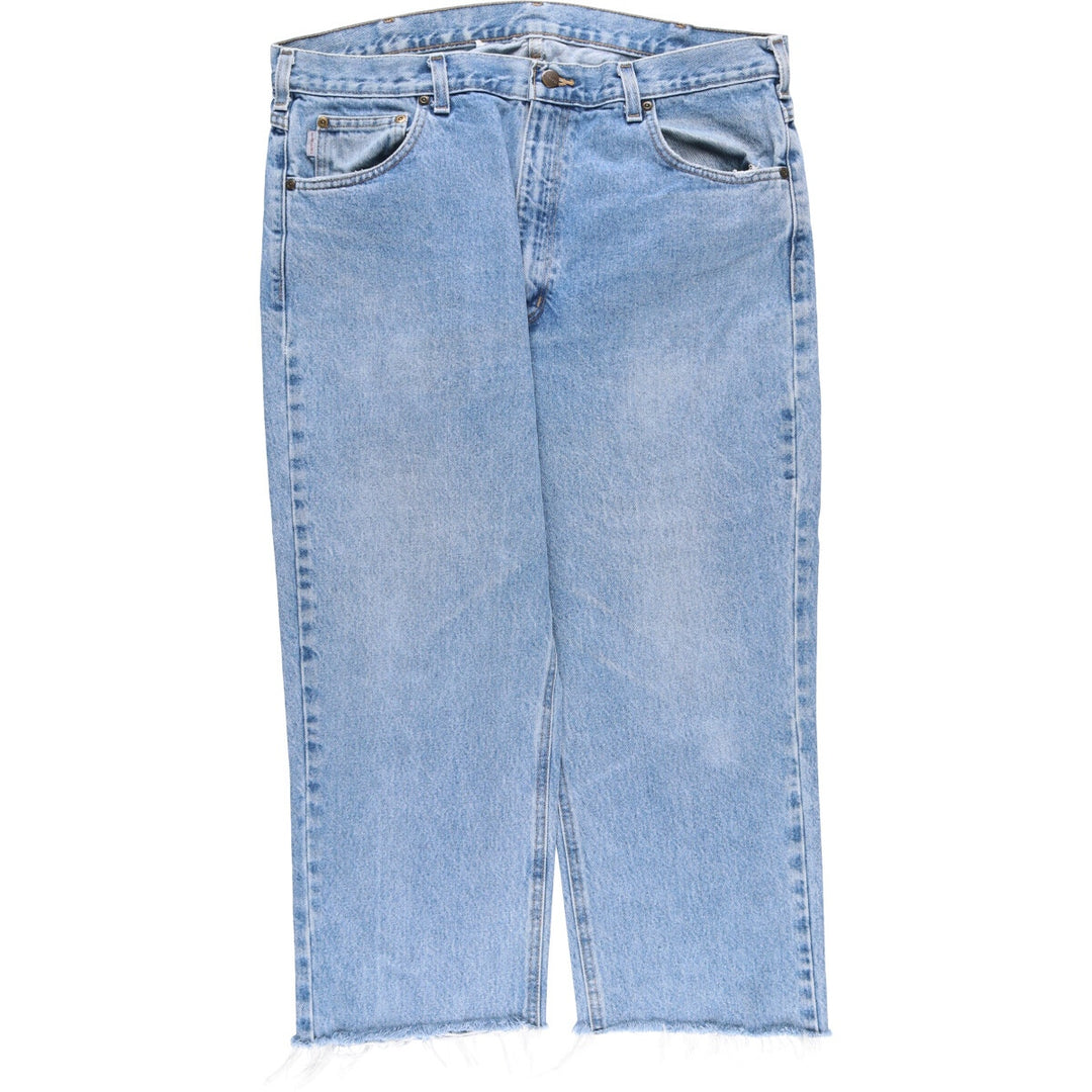 Carhartt Tapered Denim Pants for Men, W37 unclear blue type Vintage Second Hand