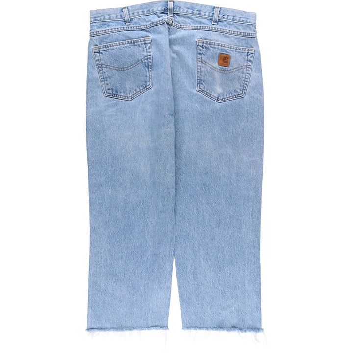 Carhartt Tapered Denim Pants for Men, W37 unclear blue type Vintage Second Hand