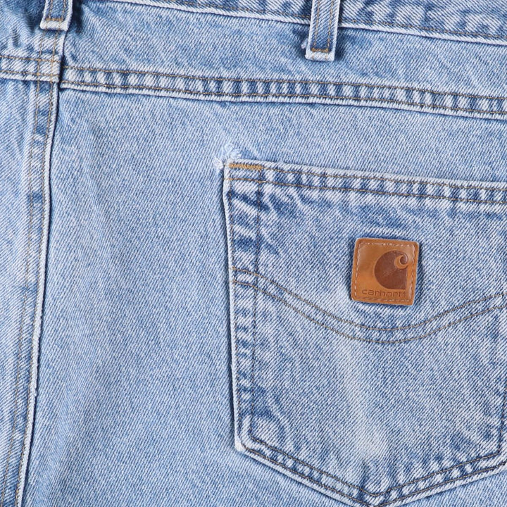 Carhartt Tapered Denim Pants for Men, W37 unclear blue type Vintage Second Hand