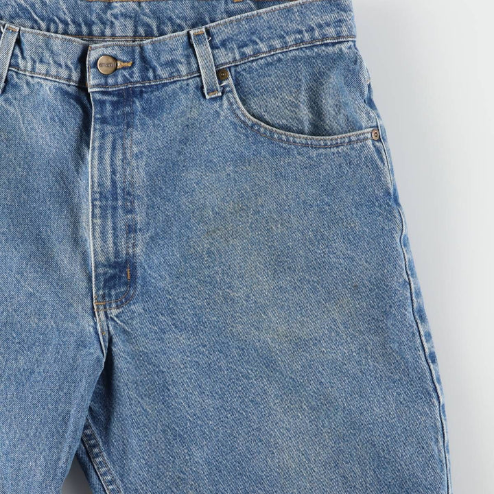 00'S Carhartt tapered denim pants for men, size w36 cotton blue type Vintage Second Hand