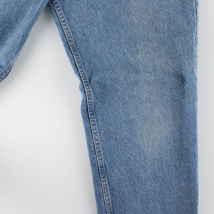 00'S Carhartt tapered denim pants for men, size w36 cotton blue type Vintage Second Hand