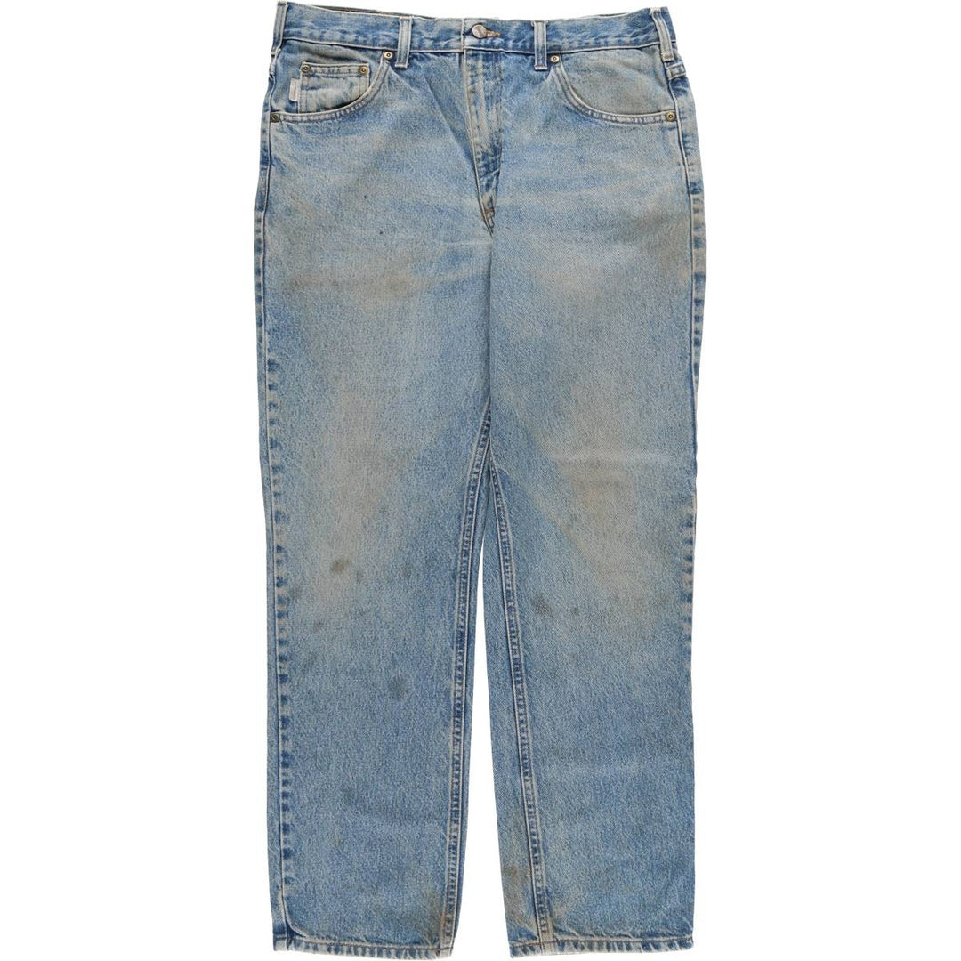 Carhartt Traditional FIT Straight Denim Pants for Men, W35 equivalent cotton blue type Vintage Second Hand