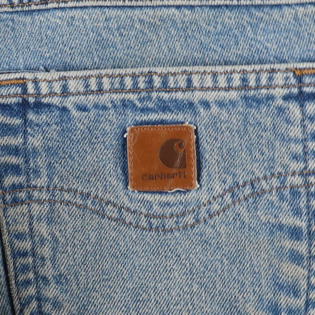 Carhartt Traditional FIT Straight Denim Pants for Men, W35 equivalent cotton blue type Vintage Second Hand