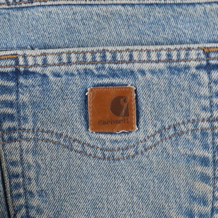 Carhartt Traditional FIT Straight Denim Pants for Men, W35 equivalent cotton blue type Vintage Second Hand