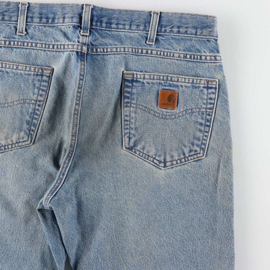 Carhartt Traditional FIT Straight Denim Pants for Men, W35 equivalent cotton blue type Vintage Second Hand