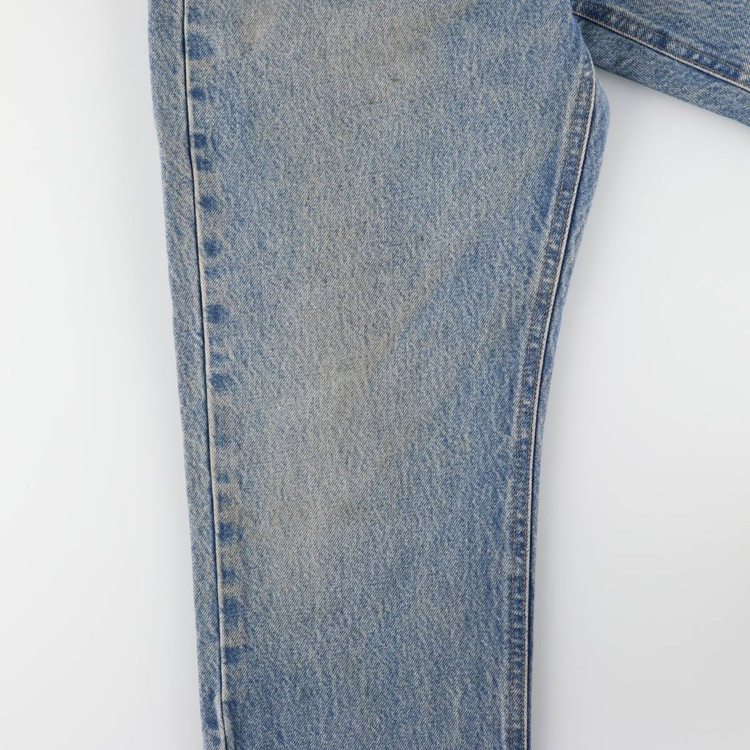Carhartt Traditional FIT Tapered Denim Pants Men's W34 cotton blue type Vintage Second Hand