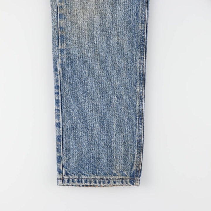Carhartt Traditional FIT Tapered Denim Pants Men's W34 cotton blue type Vintage Second Hand