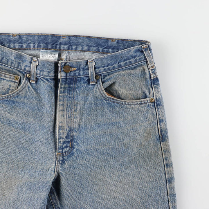 Carhartt Traditional FIT Tapered Denim Pants Men's W34 cotton blue type Vintage Second Hand