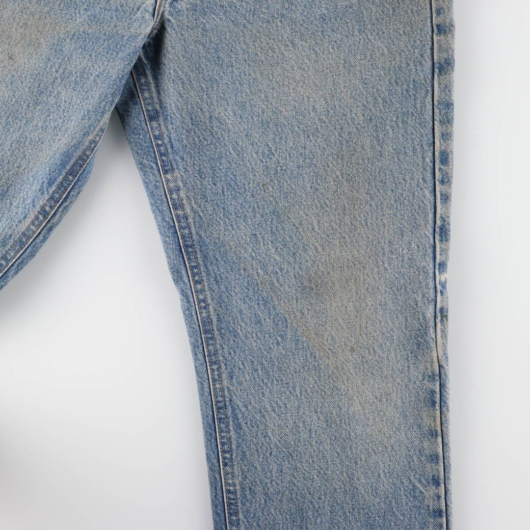 Carhartt Traditional FIT Tapered Denim Pants Men's W34 cotton blue type Vintage Second Hand