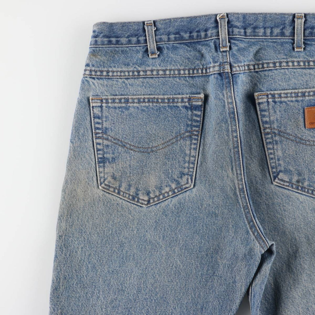 Carhartt Traditional FIT Tapered Denim Pants Men's W34 cotton blue type Vintage Second Hand