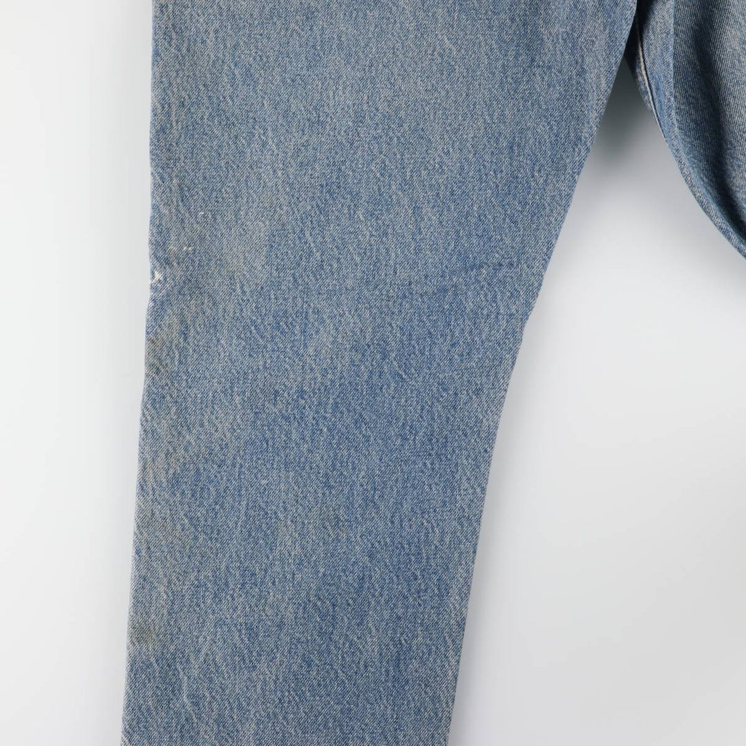 Carhartt Traditional FIT Tapered Denim Pants Men's W34 cotton blue type Vintage Second Hand
