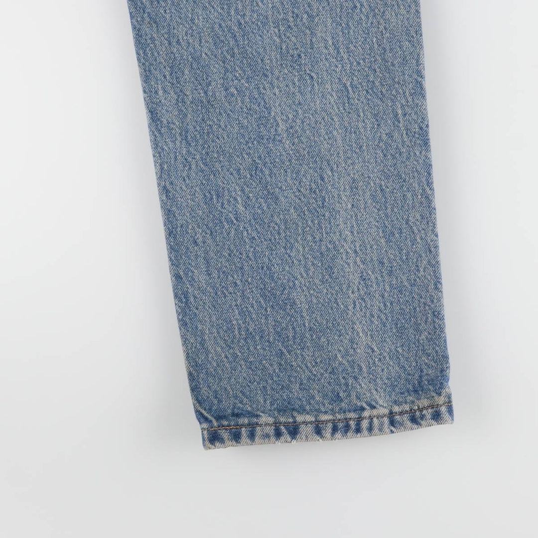 Carhartt Traditional FIT Tapered Denim Pants Men's W34 cotton blue type Vintage Second Hand