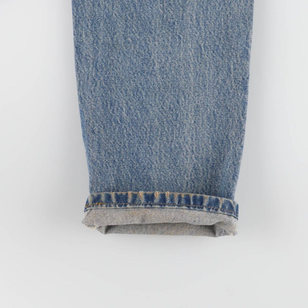 Carhartt Traditional FIT Tapered Denim Pants Men's W34 cotton blue type Vintage Second Hand
