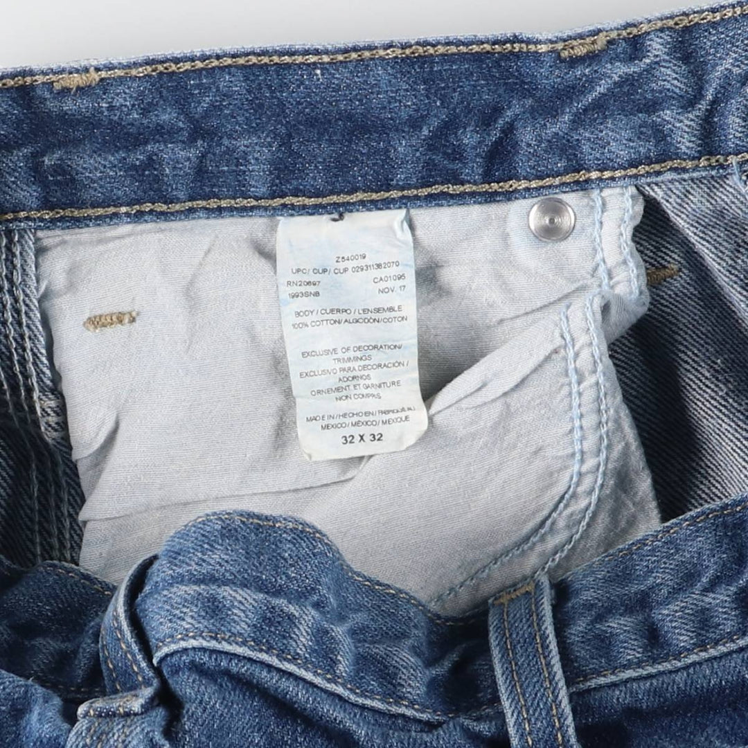 Dickies denim painter pants for men, equivalent to W33 cotton blue type Vintage Second Hand