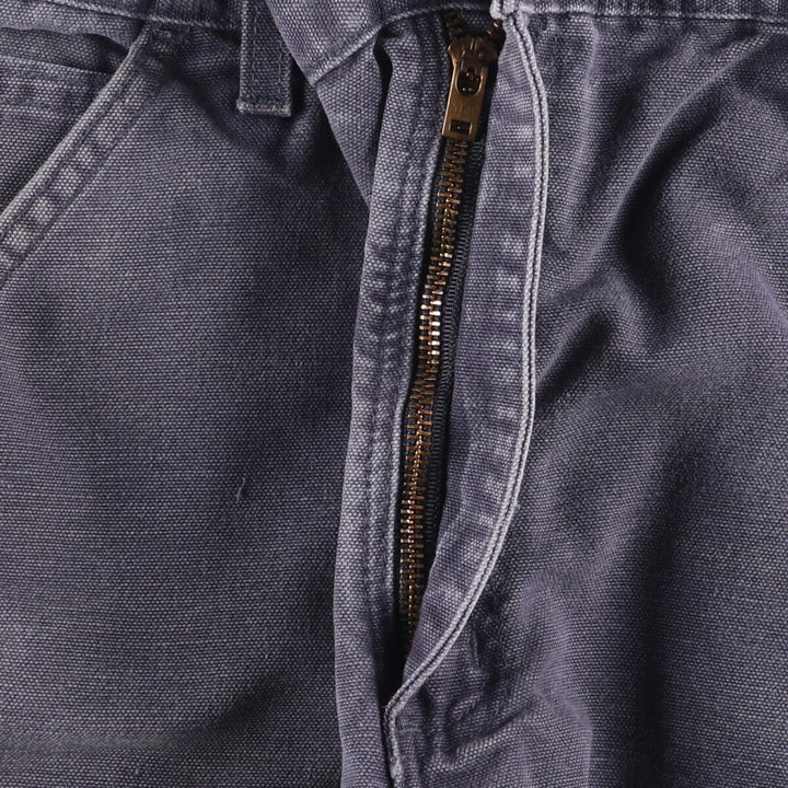 00'S Carhartt Duck Painter Pants Men's W32 equivalent cotton gray type Vintage Second Hand