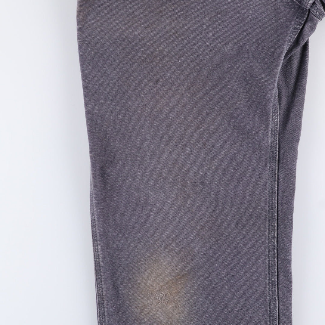 00'S Carhartt Duck Painter Pants Men's W32 equivalent cotton gray type Vintage Second Hand