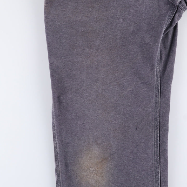 00'S Carhartt Duck Painter Pants Men's W32 equivalent cotton gray type Vintage Second Hand