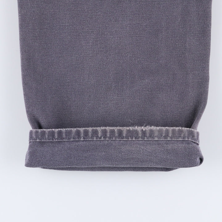 00'S Carhartt Duck Painter Pants Men's W32 equivalent cotton gray type Vintage Second Hand