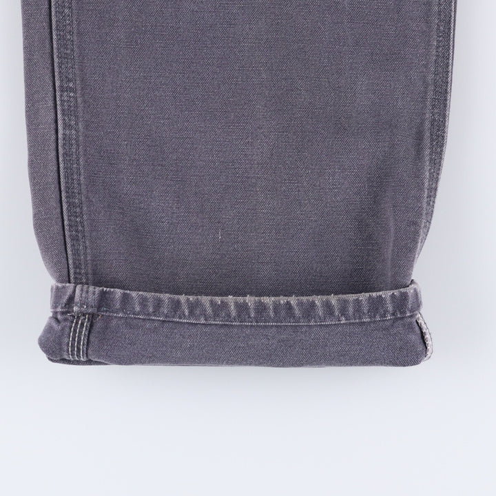 00'S Carhartt Duck Painter Pants Men's W32 equivalent cotton gray type Vintage Second Hand