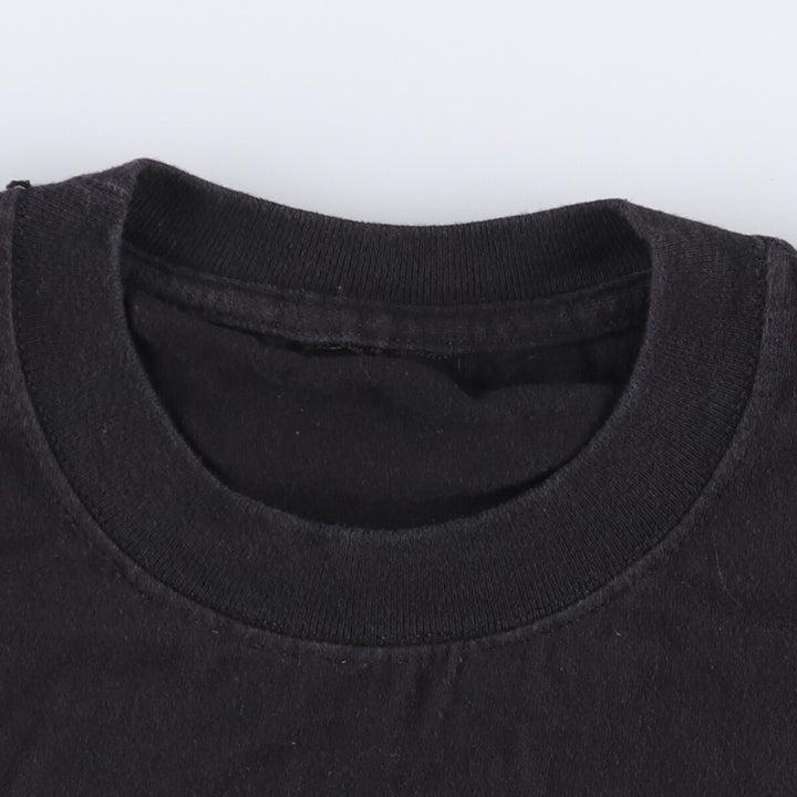 00'S Harley-Davidson Fish Pattern Motorcycle Bike T-Shirt Men's M unclear black type Vintage Second Hand