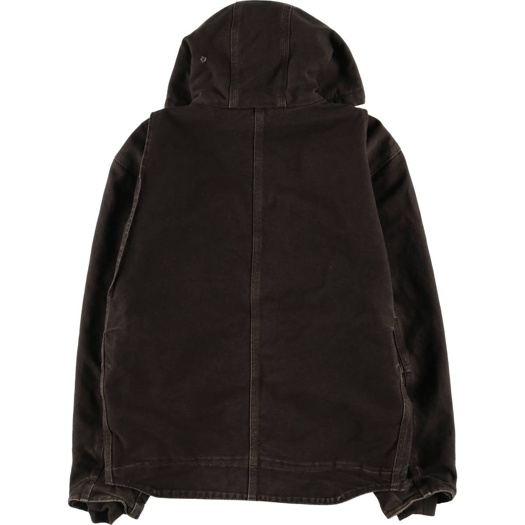 Carhartt Sierra Jacket Duck Full Zip Hoodie Men's M cotton brown type Vintage Second Hand