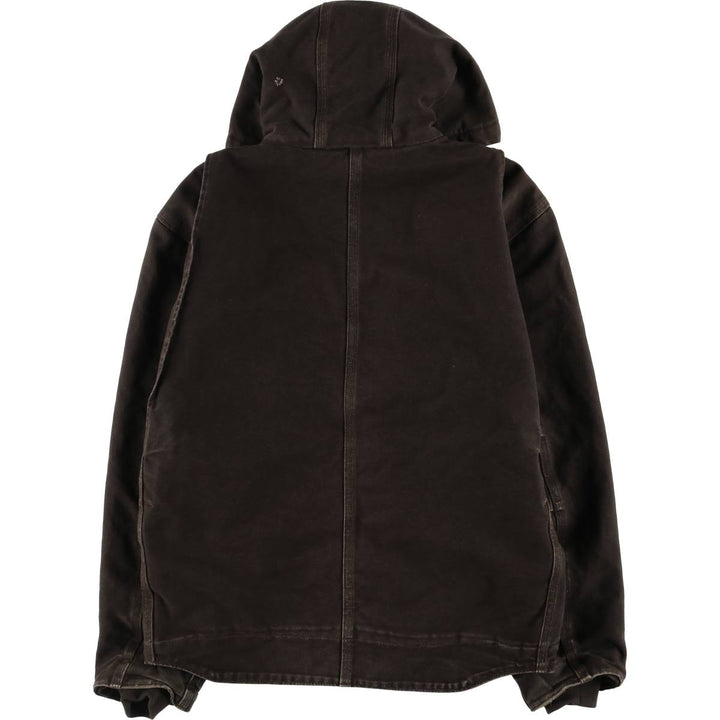 Carhartt Sierra Jacket Duck Full Zip Hoodie Men's M cotton brown type Vintage Second Hand