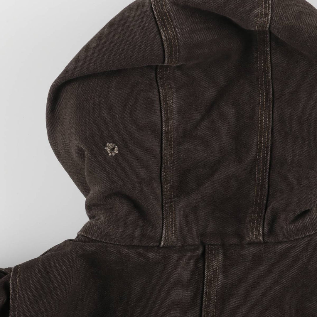 Carhartt Sierra Jacket Duck Full Zip Hoodie Men's M cotton brown type Vintage Second Hand