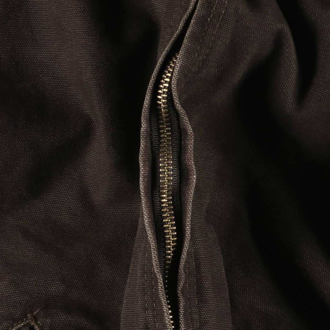 Carhartt Sierra Jacket Duck Full Zip Hoodie Men's M cotton brown type Vintage Second Hand