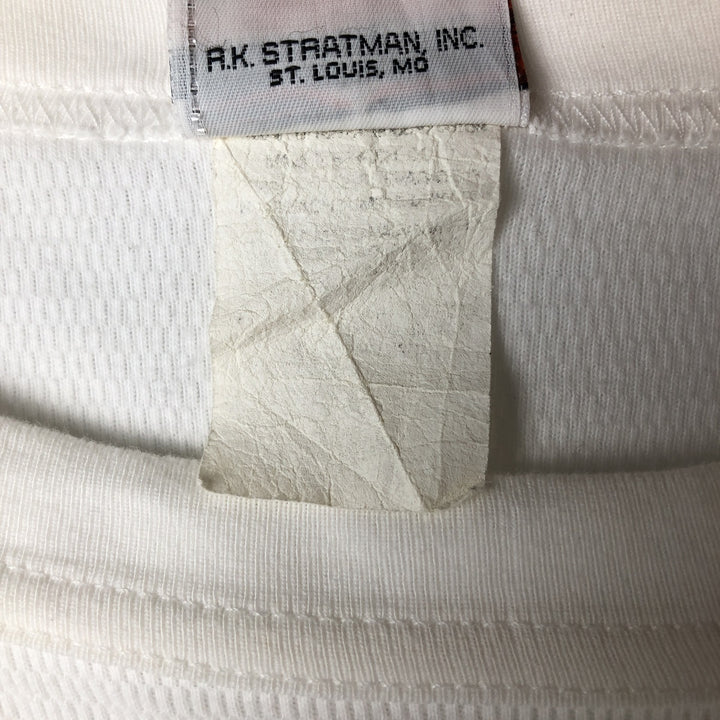 Harley-Davidson Eagle Pattern Thermal Ron T-shirt Honeycomb Men's M size unclear white type Vintage Second Hand