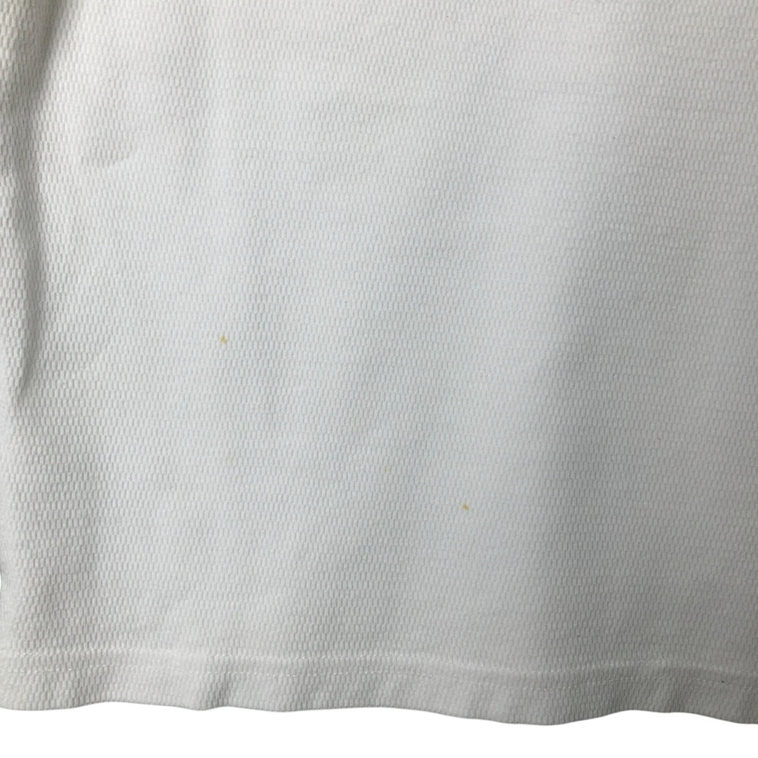 Harley-Davidson Eagle Pattern Thermal Ron T-shirt Honeycomb Men's M size unclear white type Vintage Second Hand