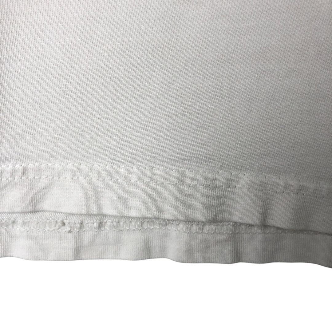 00'S Harley-Davidson Hanes Eagle Pattern Long T-shirt Made in USA Men's L size cotton white type Vintage Second Hand