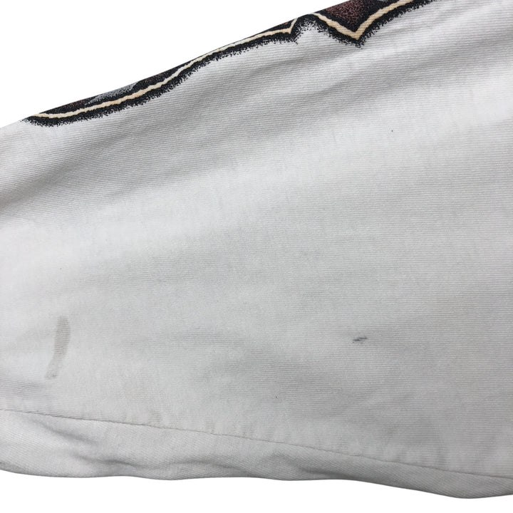 00'S Harley-Davidson Hanes Eagle Pattern Long T-shirt Made in USA Men's L size cotton white type Vintage Second Hand