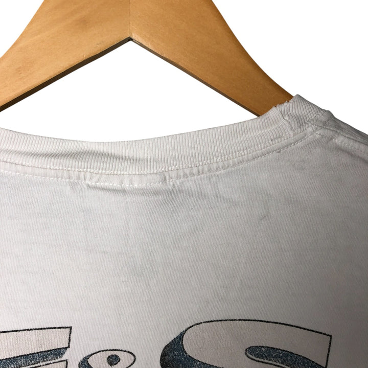 00'S Harley-Davidson Hanes Eagle Pattern Long T-shirt Made in USA Men's L size cotton white type Vintage Second Hand