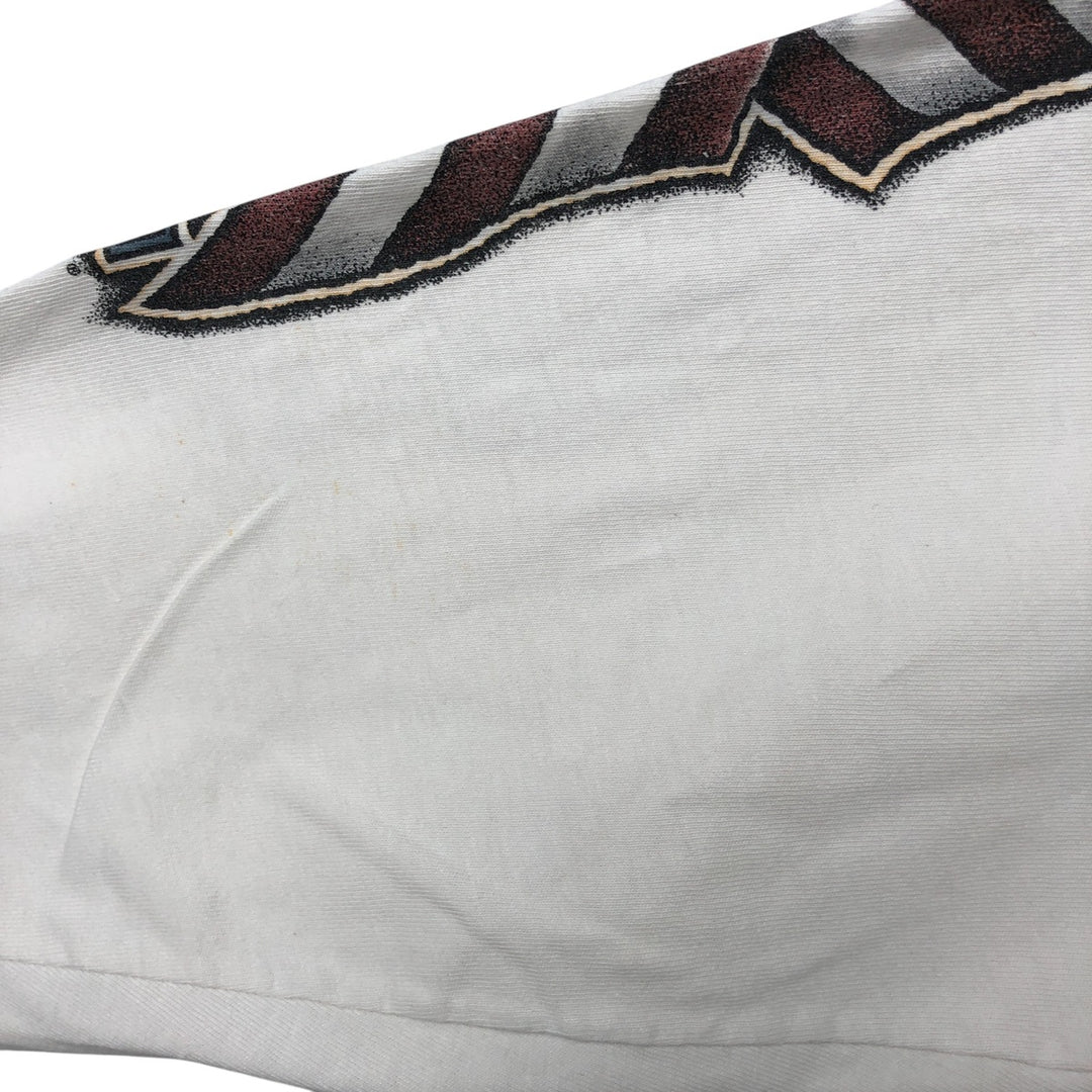 00'S Harley-Davidson Hanes Eagle Pattern Long T-shirt Made in USA Men's L size cotton white type Vintage Second Hand