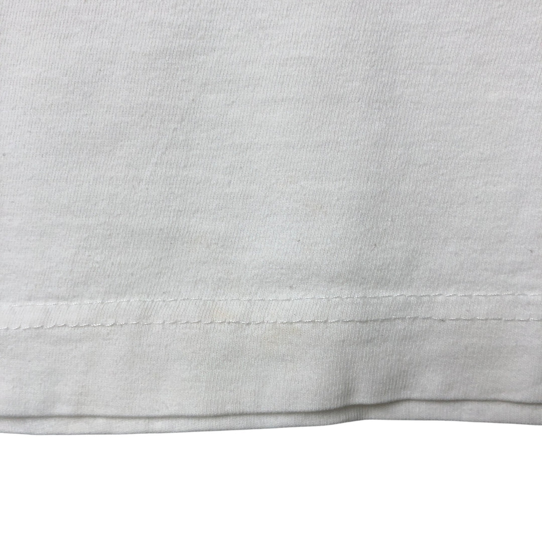 00'S Harley-Davidson HOLOUBEK back print long sleeve T-shirt, men's XL size unclear white type Vintage Second Hand